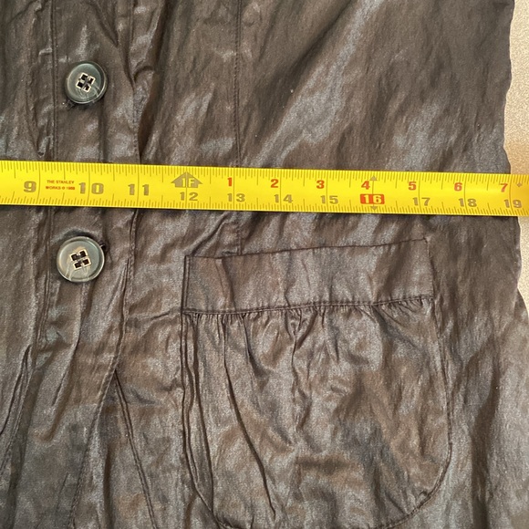 Tanjay - shiny crinkle jacket. Size 10p - Picture 6 of 9
